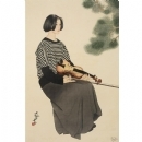 何家英人物画
