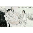 何家英人物画