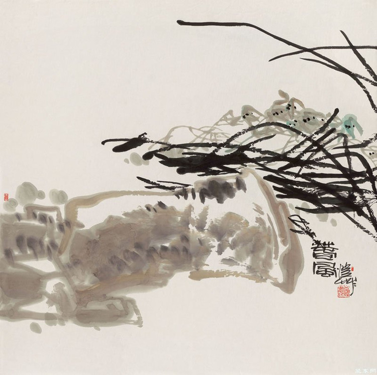 潘天寿_国画名家_枫雅斋