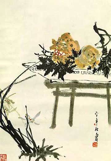 潘天寿_国画名家_枫雅斋
