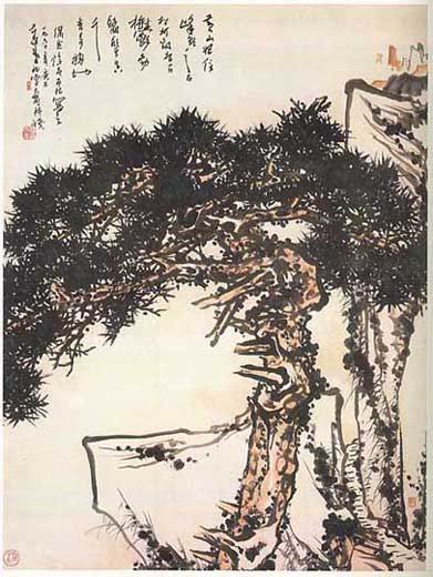 中国印譜「潘天寿常用印集」1980年2月 第二版 手拓 浙江美術学院 国画大师潘天寿学生张锦标忆恩师的一堂“花鸟科”授课_百科TA说